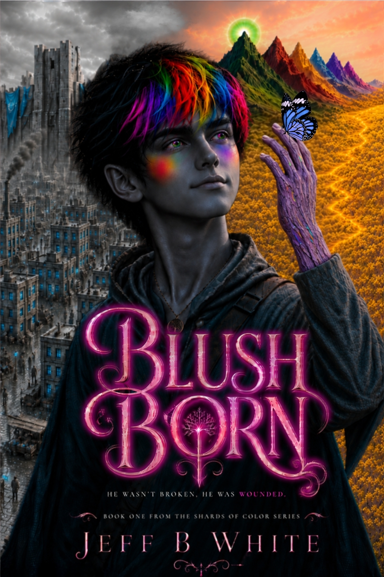 Blush Born — Book One of the Shards of Color Trilogy by Jeff B. White